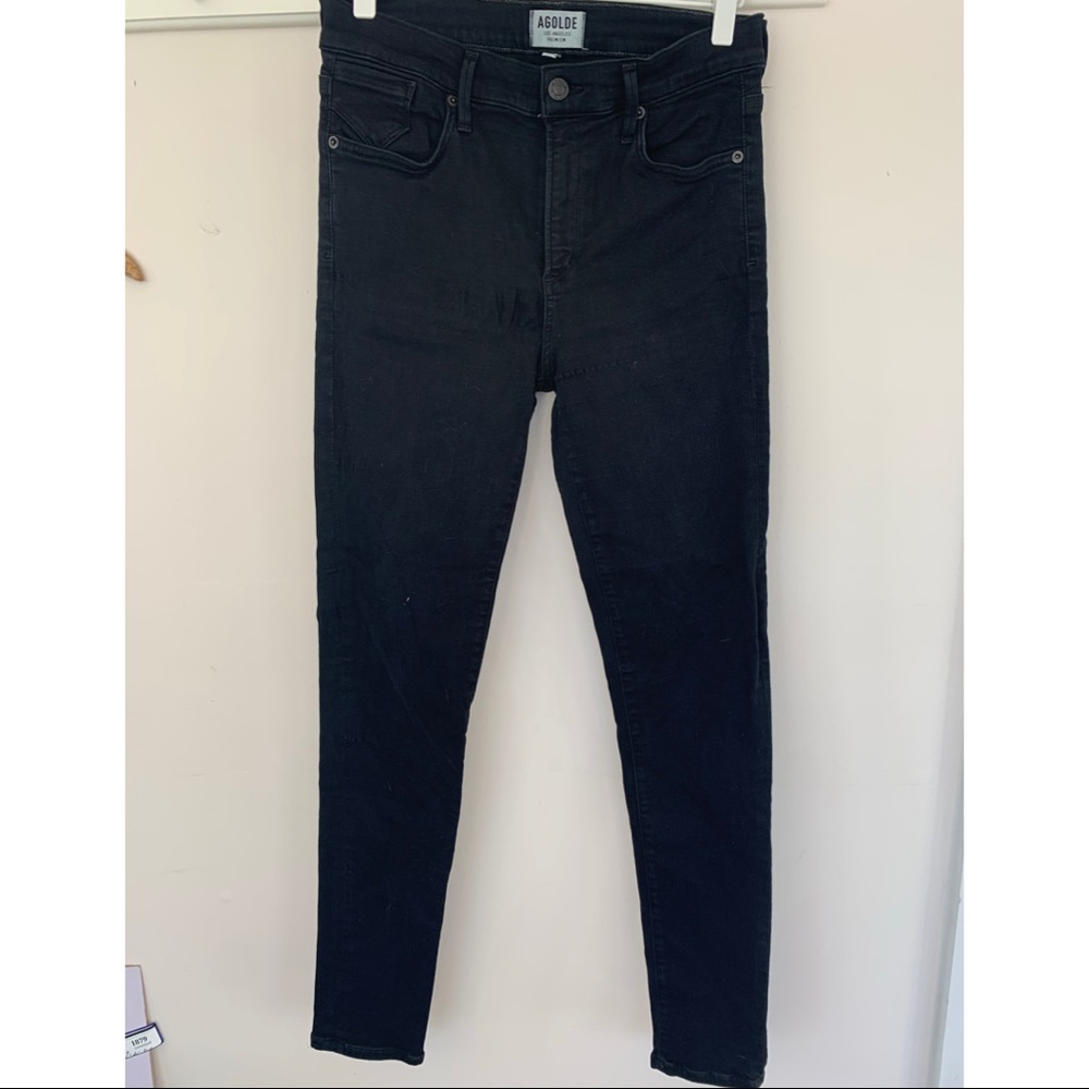 AGOLDE black skinny jeans